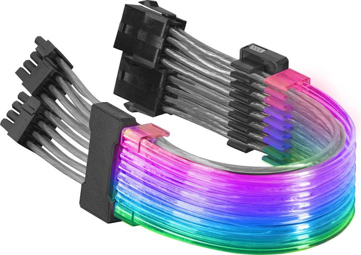 Produktbild Mars Gaming CÂBLE 16 PIN (8+8PIN PCIE) MCA RGB