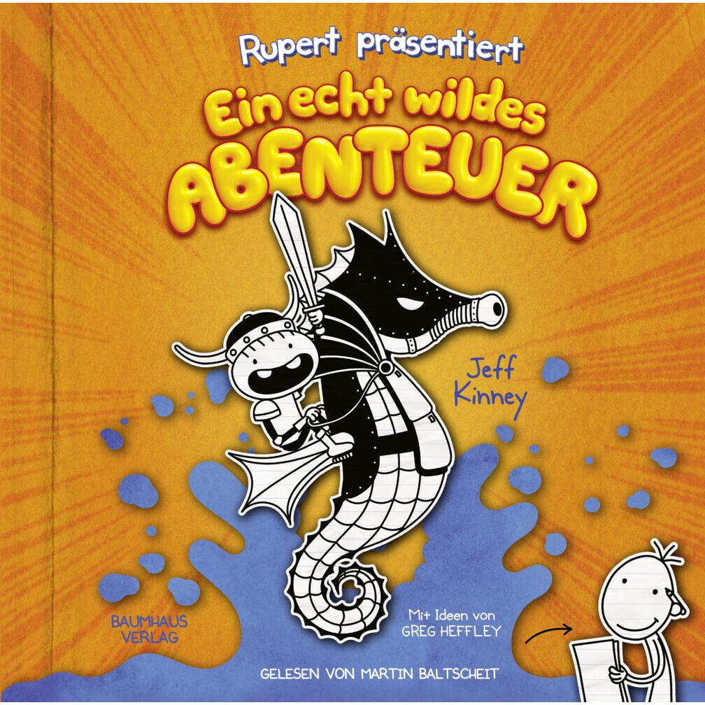 Rupert präsentiert: Ein echt wildes Abenteuer, Hörbücher von Jeff Kinney