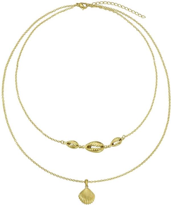 Image du produit Bijouteria Pendentif de chaîne (Acier inoxydable, Revêtement PVD (couleur or), 38 - 43 cm)