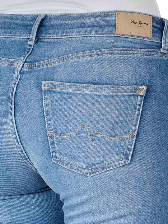 Actual product image Pepe Jeans Pixie Skinny Fit Light Blue (W24/L30)