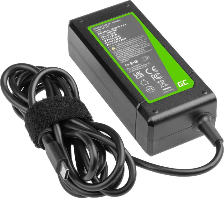 Produktbild GreenCell PRO Laptop Charger for Lenovo Yoga 4 Pro - 20V - 3.25A - 65W (65 W)