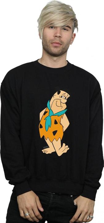 Actual product image The Flintstones Mens Fred Flintstone Kick Sweatshirt (4XL)