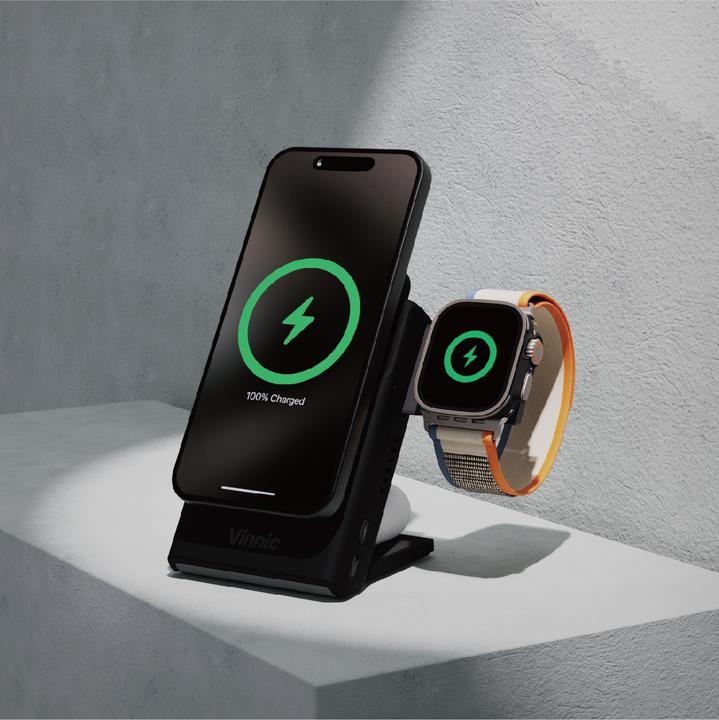 Immagine prodotto Vinnic AELLO PEAK Charging Dock (5000 mAh, 15 W, 15 Wh)