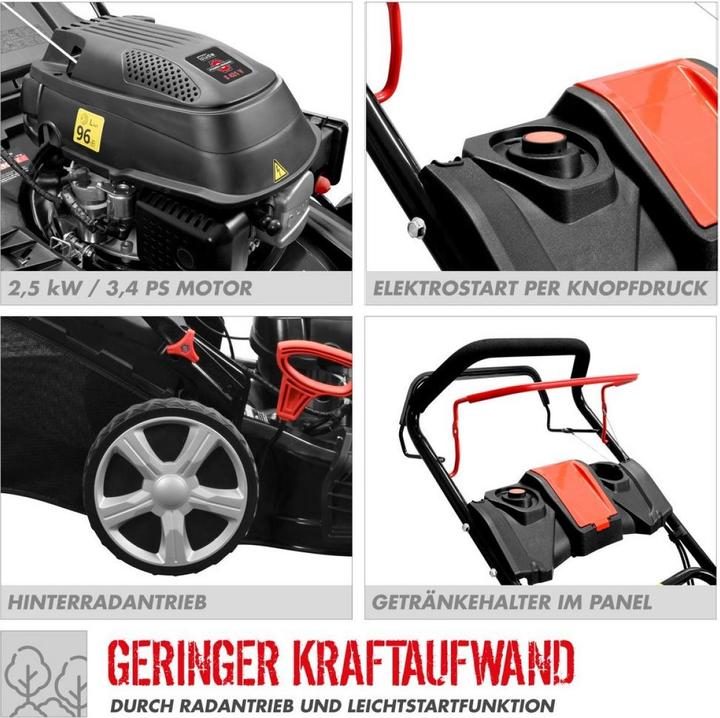 Actual product image Güde - ECO WHEELER 464.4 R LI-ES lawn mower (Petrol)