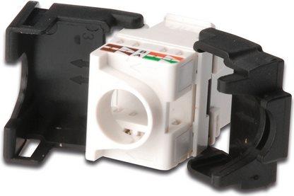 Produktbild Digitus CAT 5e, Klasse D Keystone Modul, ungeschirmt, werkzeugfreier Montageanschluss (Keystone Modul)