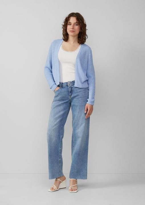 Actual product image S.Oliver Strickjacke Strickjacke aus Bändchengarn (L)