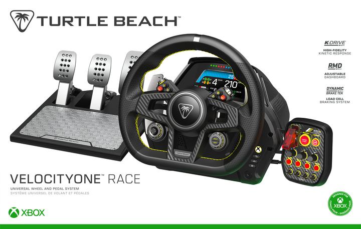 Immagine prodotto Turtle Beach Velocity One Race Volante e Pedaliera (PC, Xbox One S, Xbox One X)