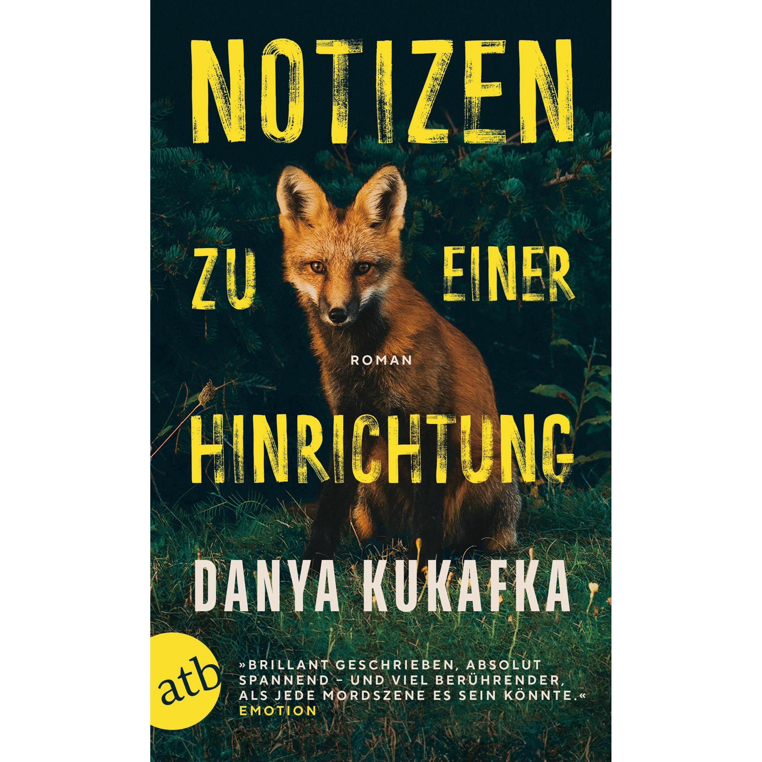 Notizen zu einer Hinrichtung, Belletristik von Danya Kukafka