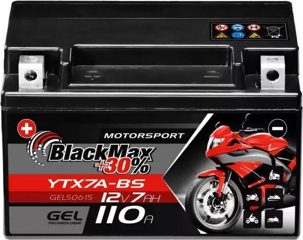 Immagine prodotto BlackMax YTX7A-BS (7 Ah, 110 A, 12 V)