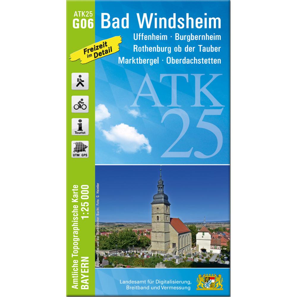 ATK25-G06 Bad Windsheim, Landkarte