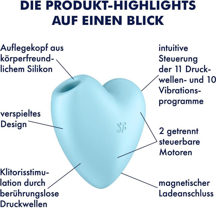 Produktbild Satisfyer Cutie Heart Air Pulse Vibrator