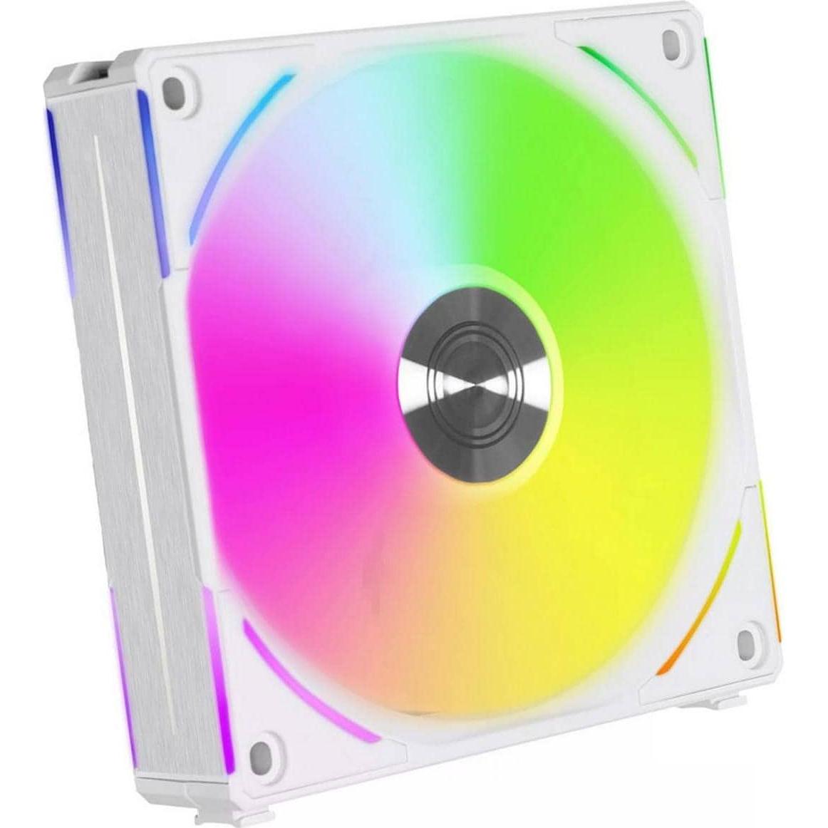 Lian-Li Uni Fan AL120 V2 (120 mm, 1 x), PC Lüfter, Weiss