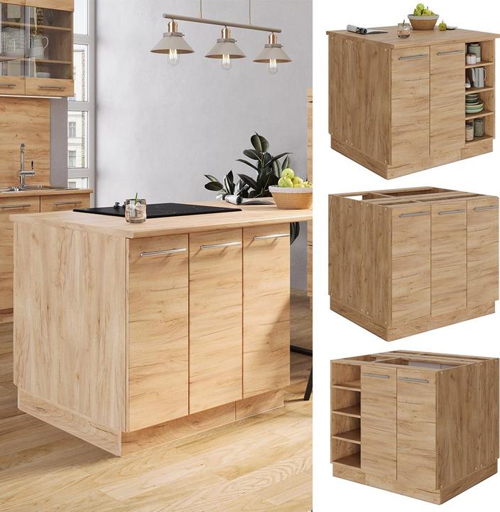 Actual product image Vicco Kücheninsel Fame-Line (60 x 81.60 x 82 cm)