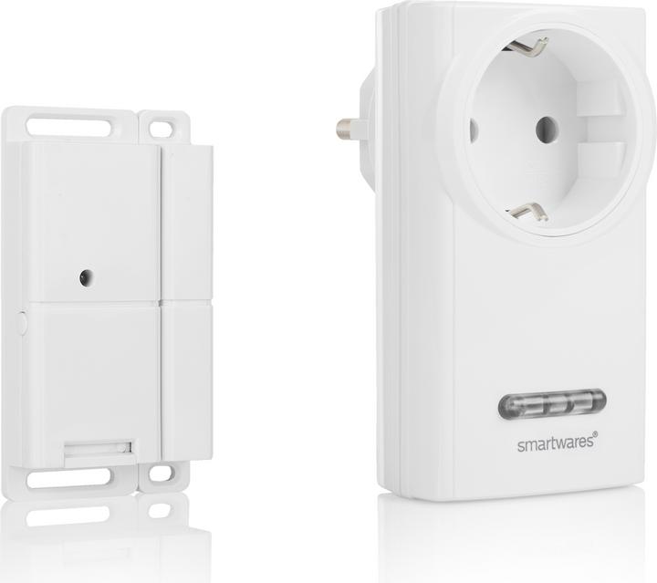 Actual product image Smartwares 10.043.95 Radio-controlled socket with magnetic contact SH5-SET-KHC (Radio module)