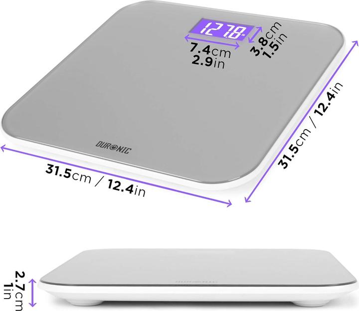 Actual product image Duronic Personenwaage BS603 (180 kg)