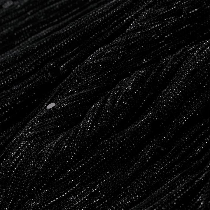 Produktbild vidaXL Kinderkleid mit Langen Ärmeln Schwarz 128,Aussenmaterial (128)