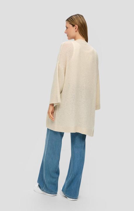 Produktbild s.Oliver Strickjacke Strickjacke im Oversize-Schnitt (40)