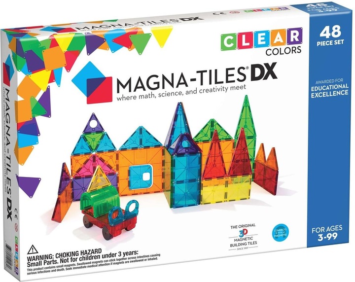 Actual product image Magna-Tiles Deluxe set