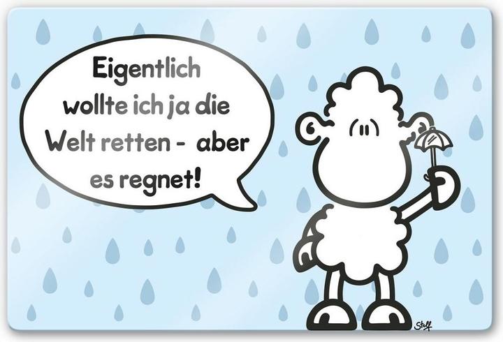 Produktbild Sheepworld Worthelden Welt retten (60 x 40 cm)