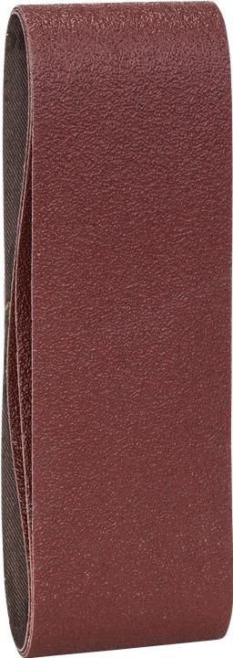 Image du produit Bosch Zubehör Set de 3 bandes abrasives pour ponceuses à bande, qualité rouge K = 60 (60)
