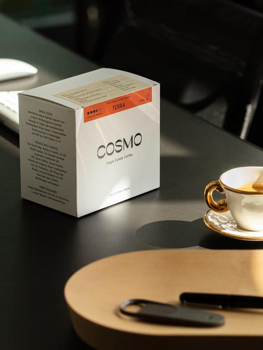 Actual product image Cosmo Coffee Terra (500 g, Medium roast)