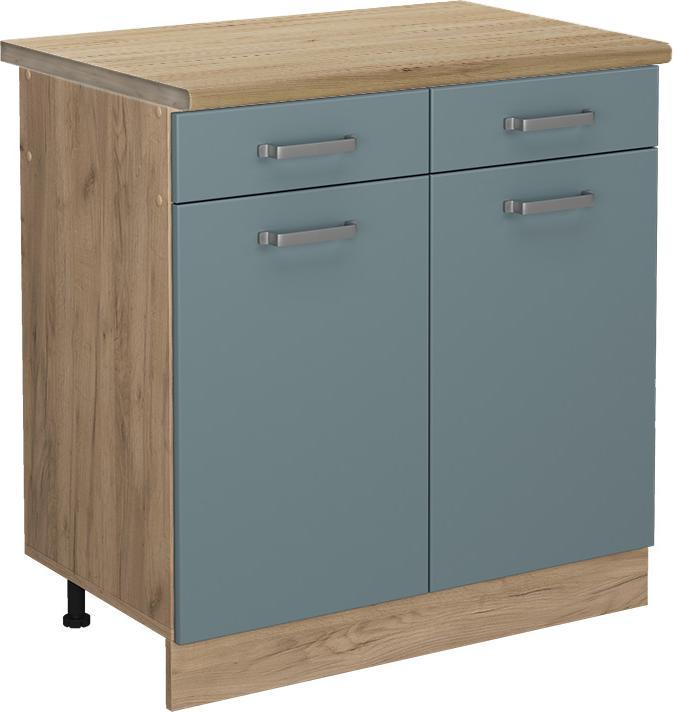 Blau-Grau, Goldkraft Eiche