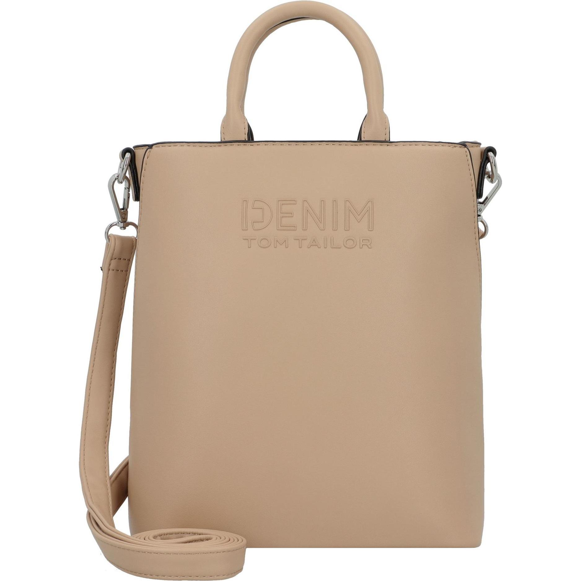 Tom Tailor, Handtasche, Heidy Handtasche S 23.5 cm, Beige