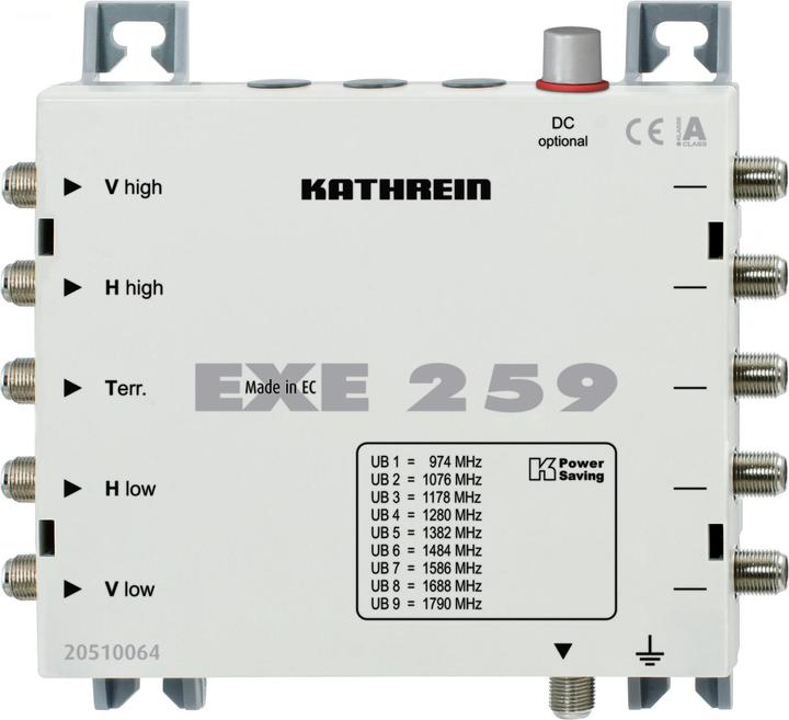 Actual product image Kathrein EXE 259 Multiswitch satellite/terrestrial signal (Various)