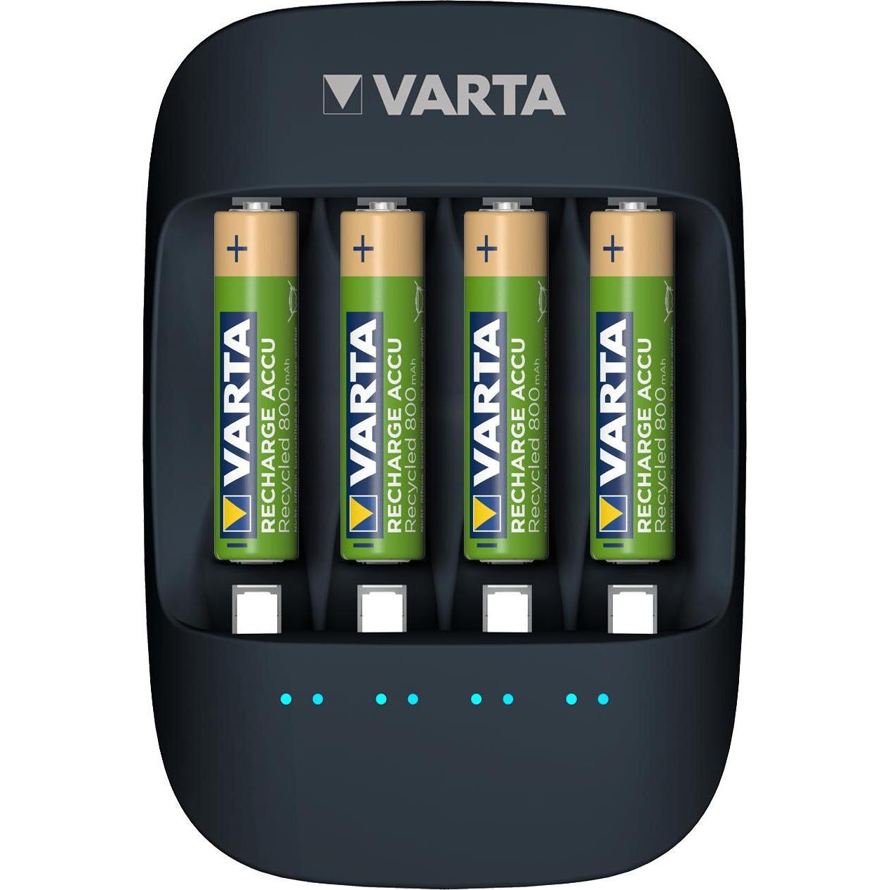 Thumbnail - Varta Eco Charger (1 Stk., AA, 2100 mAh, Ladegerät inkl. Akku), Akku Ladegerät