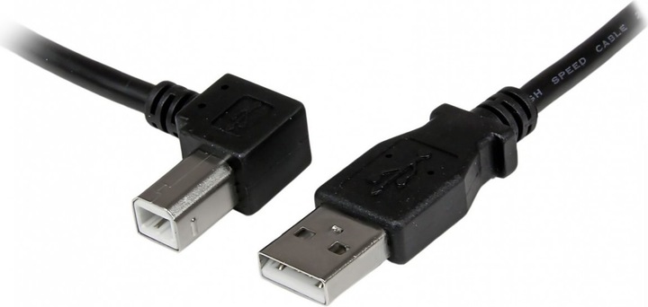 Immagine prodotto StarTech 3m cavo USB 2.0 A a B da USB 2.0 A a B angolato a sinistra - St/St - cavo stampante USB (3 m, USB 2.0)