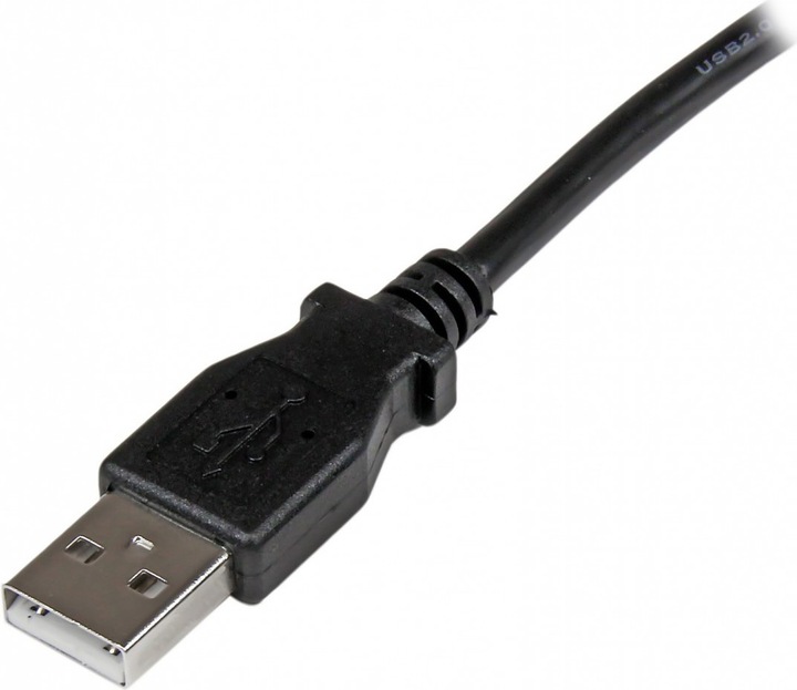 Immagine prodotto StarTech 3m cavo USB 2.0 A a B da USB 2.0 A a B angolato a sinistra - St/St - cavo stampante USB (3 m, USB 2.0)