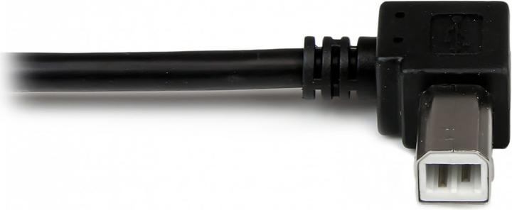 Produktbild StarTech 3m USB 2.0 A auf B Kabel links gewinkelt - St/St - USB Druckerkabel (3 m, USB 2.0)