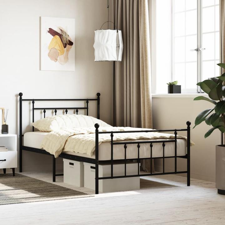 Produktbild vidaXL Bettgestell (107 x 203 cm)