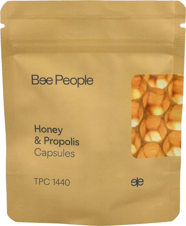 Bee People Honig & Propolis Kapseln Nachfüllbeutel (60 Stk) (60 pcs., Capsules)