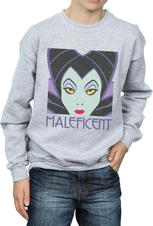Image du produit Disney - Sweat MALEFICENT CROPPED HEAD - Garçon (140, 146)