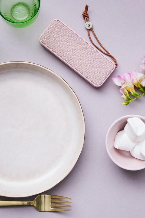 Produktbild Kreafunk aGROOVE mini speaker - Dusty rose (KFWT175) (20 h, Batteriebetrieb)
