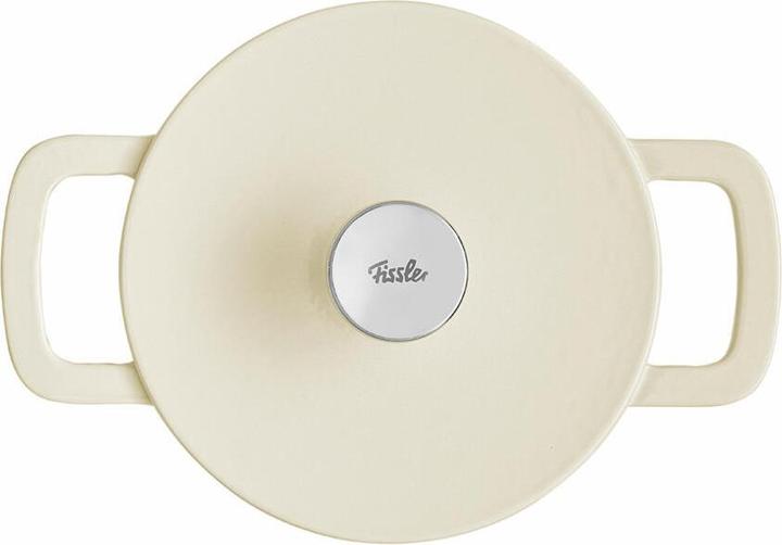 Image du produit Fissler Cocotte en fonte ronde, ivoire blanc (20 cm, Cocotte + faitout, Fonte)