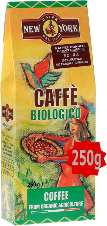 Actual product image Caffé New York Biologico (250 g, Medium roast)