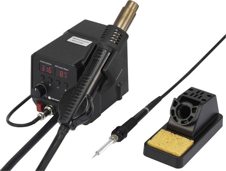 Immagine prodotto Toolcraft ZD-8922 SE Stazione di saldatura/dissaldatura digitale 360 W 50 - 480 °C incl. punta di saldatura