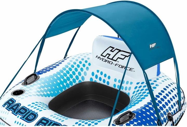 Actual product image Hydro-Force Rapig Rider swim ring with sun canopy