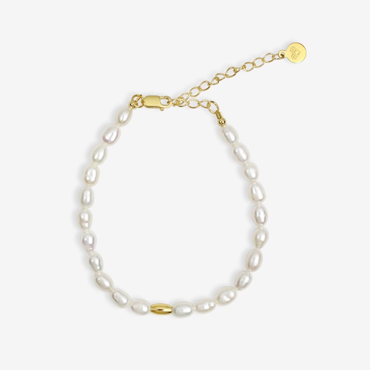 Actual product image Ellenoe Marina (18k gold-plated, 925 Sterling silver, Natural freshwater pearls)