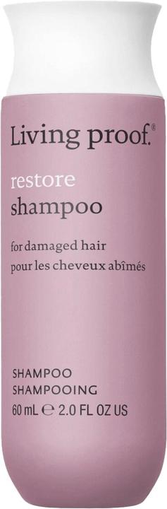 Living Proof Restore Shampoo for Damage Repair Strengthening and Shine 60ml (60 ml, Flüssiges Shampoo)