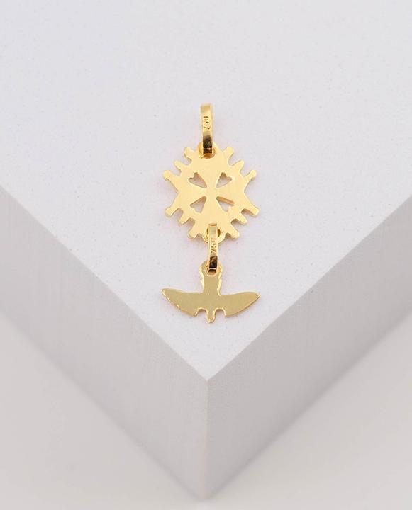 Immagine prodotto Muau Croce ugonotta (750, Oro 14 K)