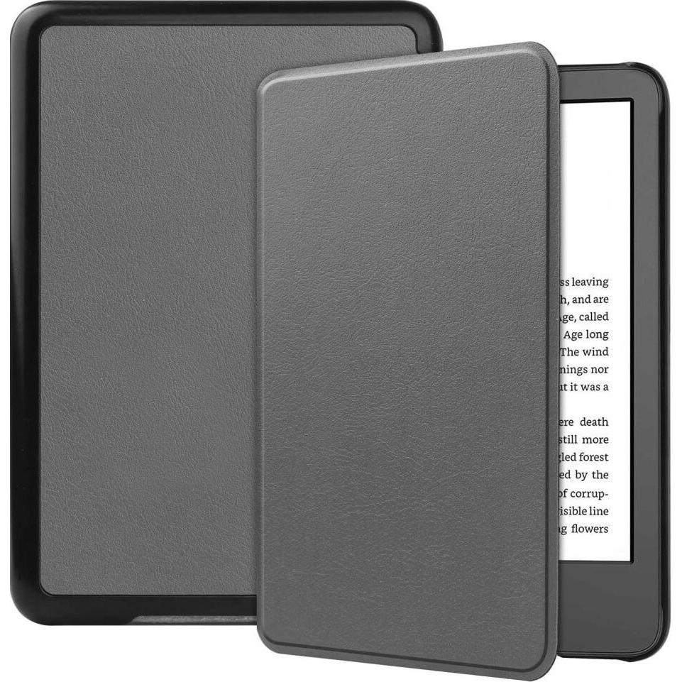 Cover-Discount Kindle 2022 (6.0 / 11.Gen.) - Schutzhülle Etui grau (Kindle), eReader Zubehör, Grau