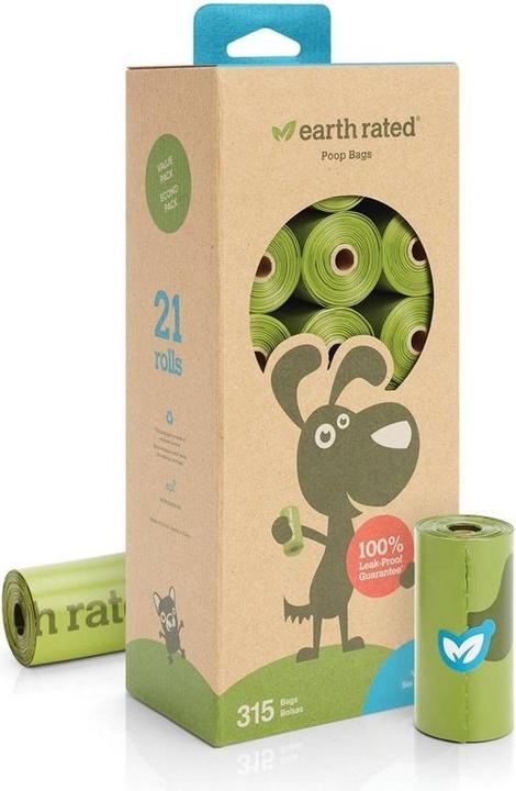 Productafbeelding Earth Rated Fecaliënzakken (Hond)