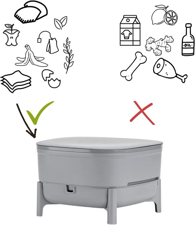 Actual product image Plastia Worm Composter Grey (30 l)