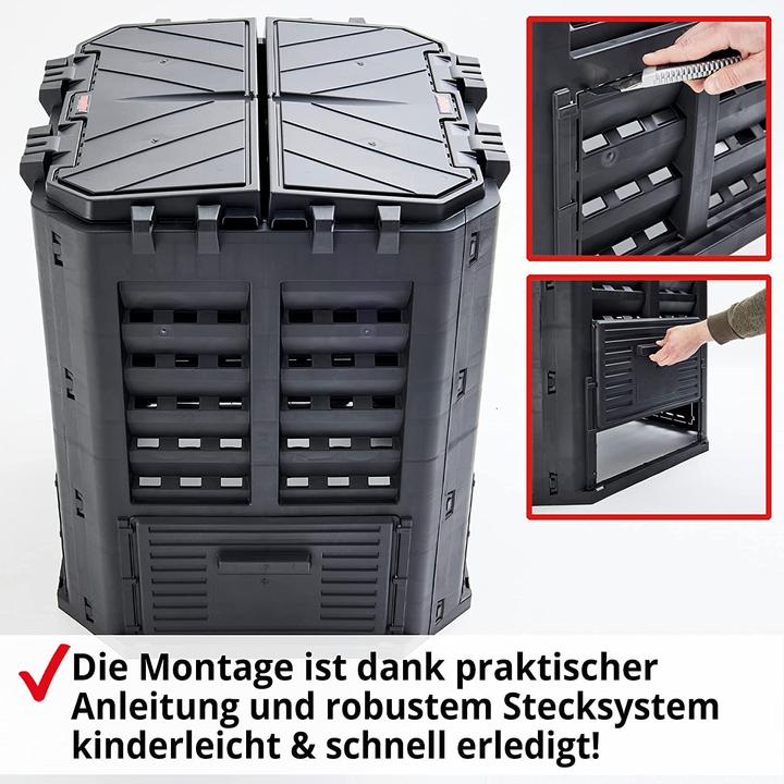 Produktbild Hecht Thermokomposter (360 l)