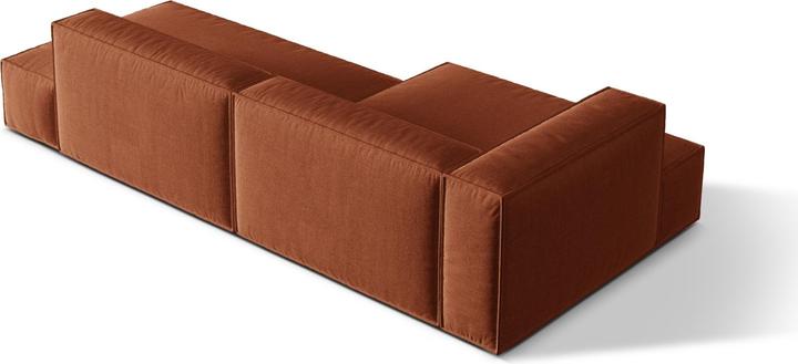 Actual product image Micadoni Modular Left Corner Sofa, "Nuria", 4 Seats, 147x312x72 Made in Europe (Modular sofa, Corner sofa)