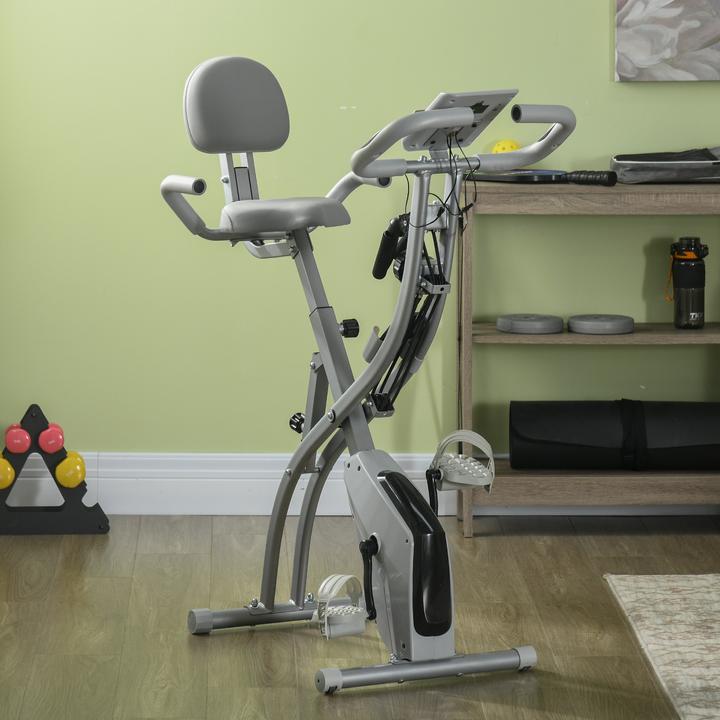 Actual product image Homcom Bike trainer with LCD display