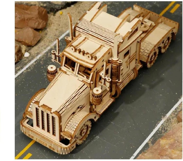 Actual product image Rokr MC502 - Heavy Truck (286 pieces)